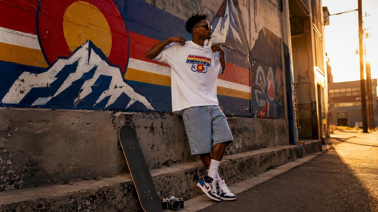 How to Mix Denver Tees Into Streetwear Outfits