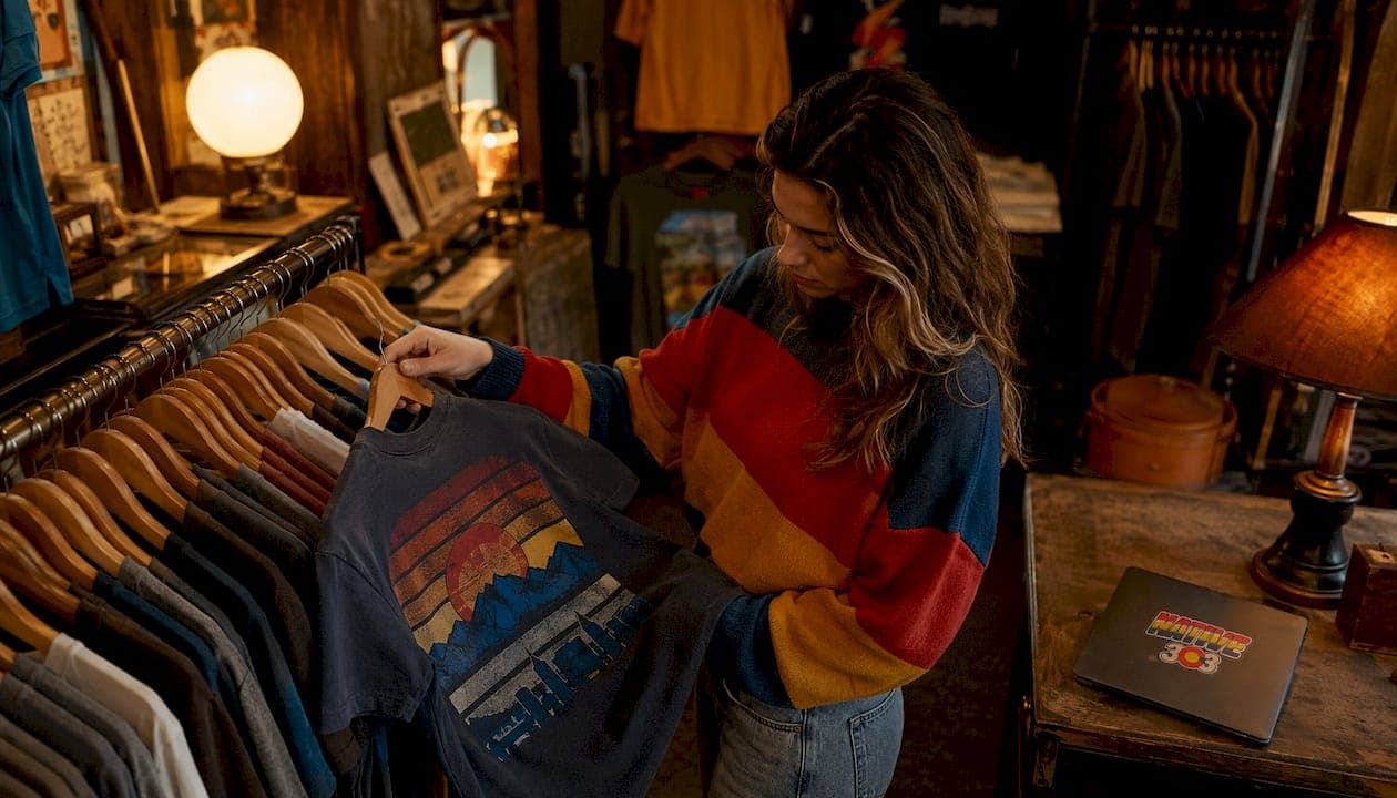 Era-Specific Graphics in Clothing: Denver Nostalgia Guide