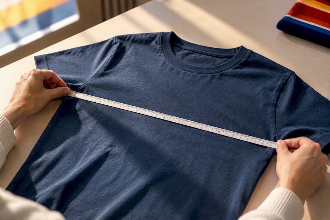 Avoid Returns: Measure Your Chest for a T Shirt with ASTM, US Buyers